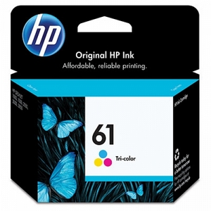 muc in hp 61 tri color ink cartridge ch562wa